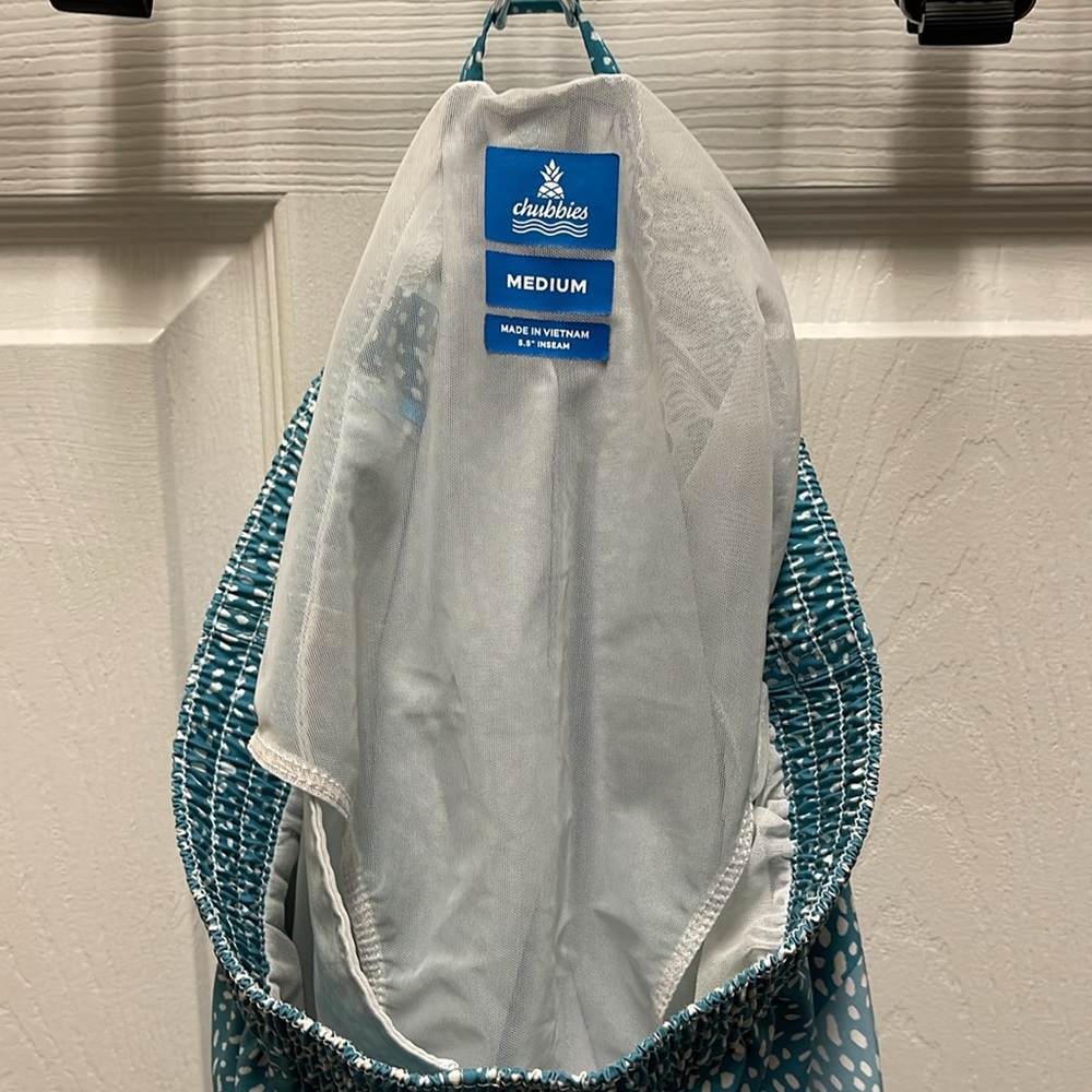 Chubbies Blue Patterned Swim Trunks - image 5